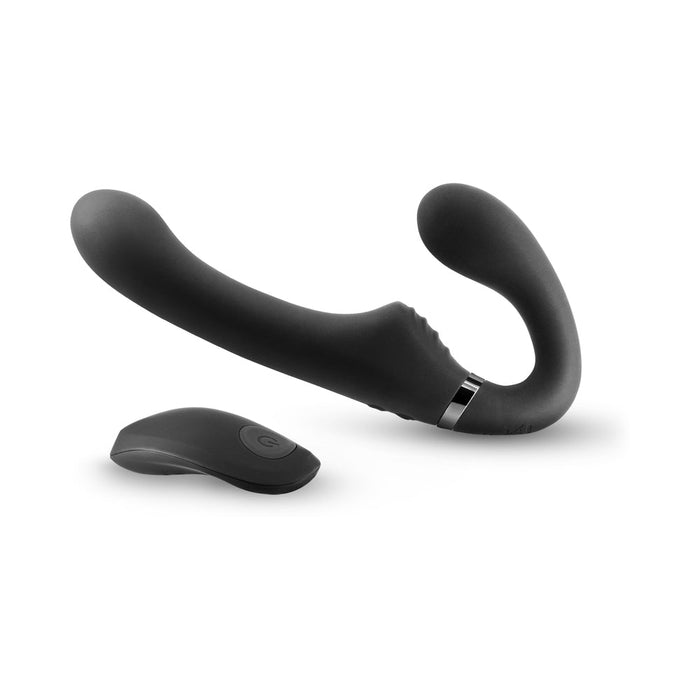 Shishi Midnight Rider Strapless Strap - on Black - SexToy.com