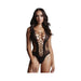 Shots Le Desir Contrast Fence Net Teddy - SexToy.com