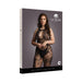 Shots Le Desir Criss - cross Neck Bodystocking Black Osx - SexToy.com