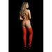 Shots Le Desir Jingle Glitter Nipple Stickers And Stockings Os Red - SexToy.com