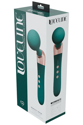 Loveline Serenity Wand Silicone Rechargeable Splashproof Personal Massager
