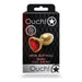 Shots Ouch! Heart Gem Butt Plug Small Gold/ruby Red - SexToy.com