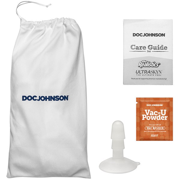 Signature Cocks Girthmasterr 8.5 In. Ultraskyn Vac - u - lock Dildo - SexToy.com