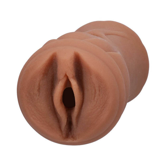 Signature Strokers Alexis Tae Ultraskyn Pocket Pussy Caramel - SexToy.com