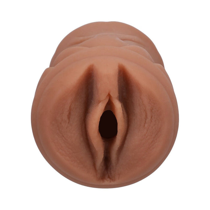 Signature Strokers Alexis Tae Ultraskyn Pocket Pussy Caramel - SexToy.com