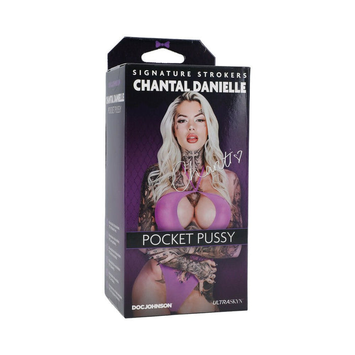 Signature Strokers Chantal Danielle Ultraskyn Pocket Pussy Vanilla - SexToy.com