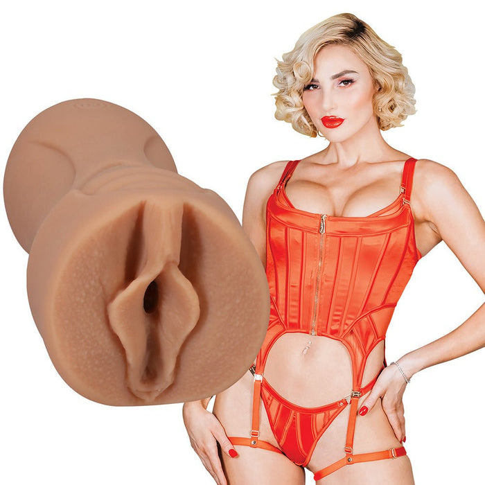 Signature Strokers Kenzie Anne Ultraskyn Pocket Pussy Vanilla - SexToy.com