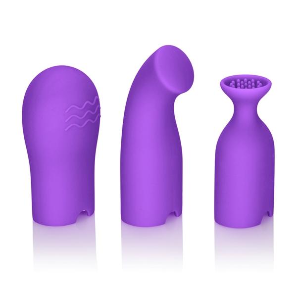 Silhouette S21 Vibrator with 3 Sleeves Purple - SexToy.com