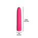 Simple & True Eezy Pleezy Classic Vibrator 5.5 In. Pink - SexToy.com