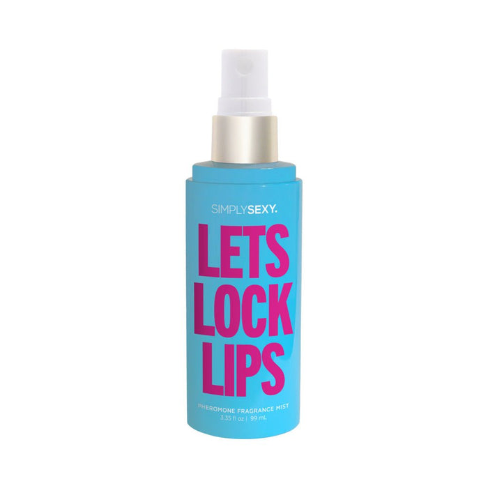 Simply Sexy Pheromone Body Mist Let's Lock Lips 3.35oz - SexToy.com