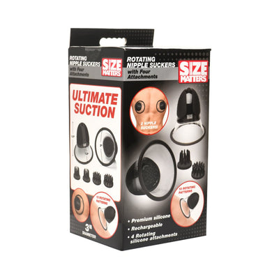 Size Matter 10x Rotate Nip Suck W/attch - SexToy.com