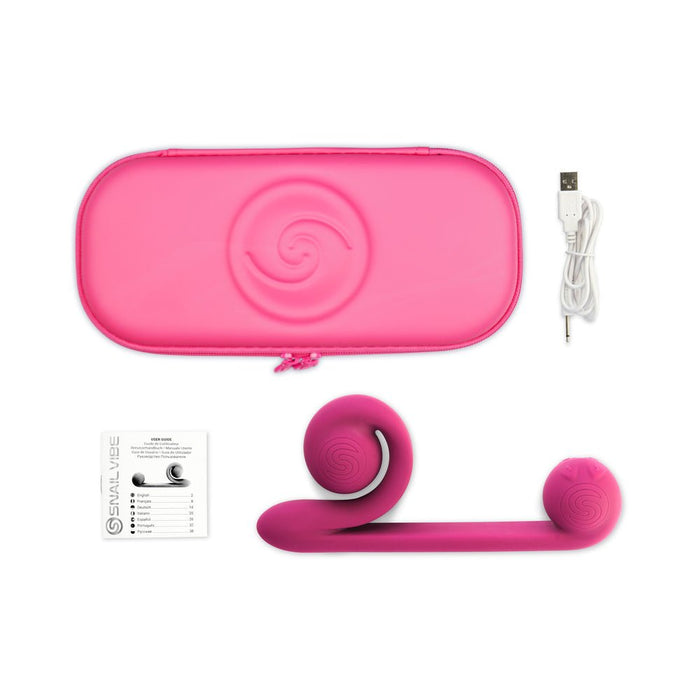 Snail Vibe Dual Stimulation Vibrator - SexToy.com