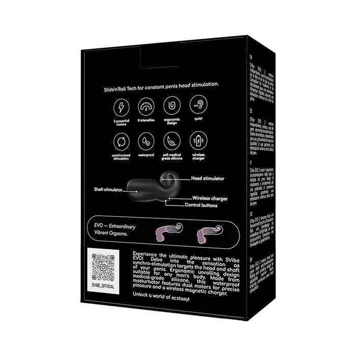 Snail Vibe Evo Rechargeable Masturbator - SexToy.com