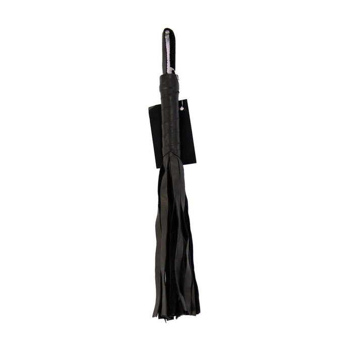 Soft Flogger 12 - Black - SexToy.com