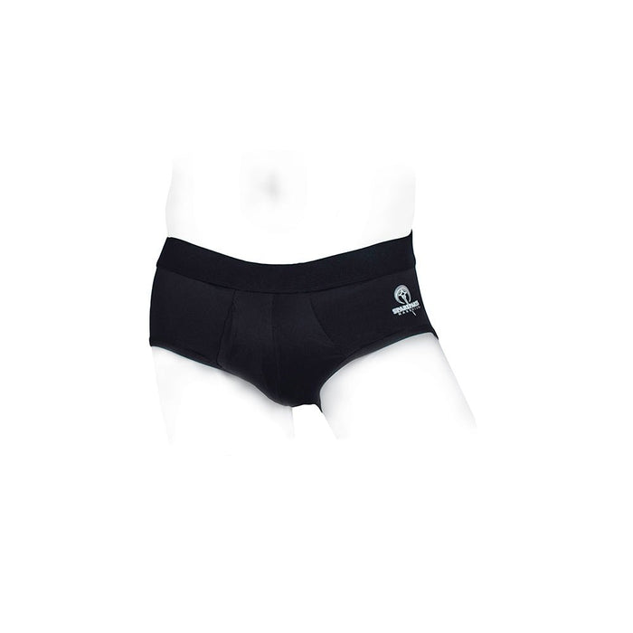 Spareparts Pete Briefs Nylon Packing Underwear Black Size 2xl - SexToy.com