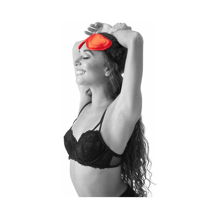 Sportsheets Sex & Mischief Amor Blindfold Red - SexToy.com