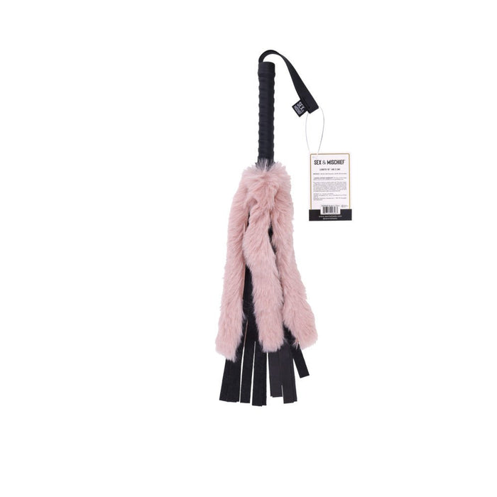 Sportsheets Sex & Mischief Brat Faux Fur Flogger - SexToy.com