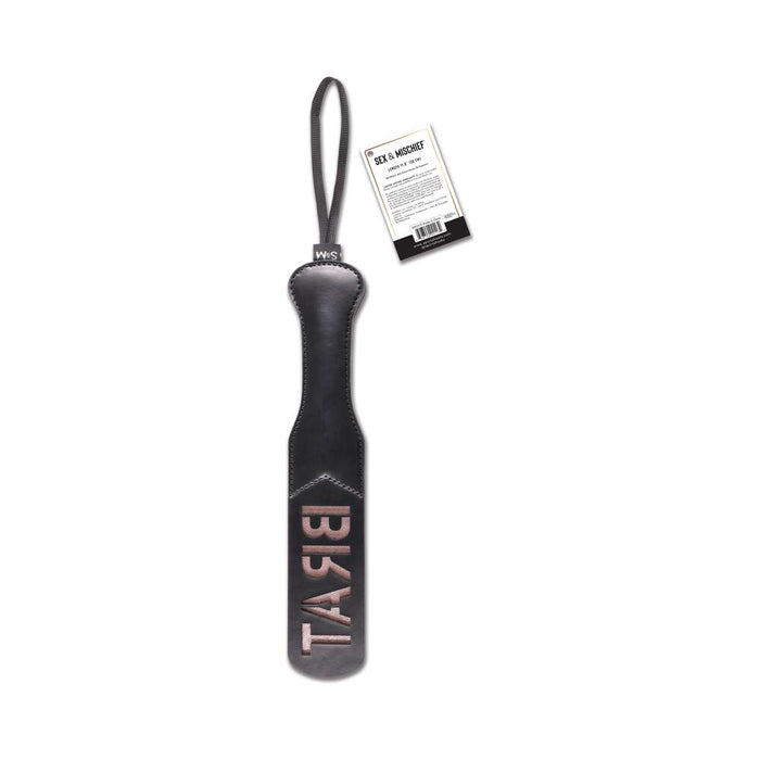 Sportsheets Sex & Mischief Brat Paddle - SexToy.com