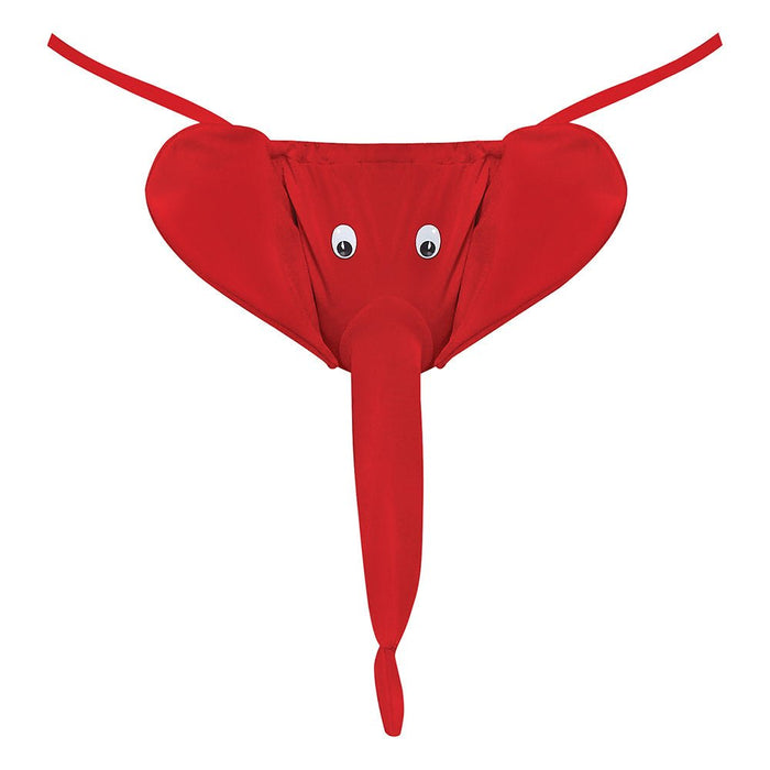 Squeaker Elephant G - String Red - SexToy.com