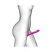 Strap - on - me Multi Orgasm Bendable Strap - on Small Fuchsia - SexToy.com