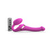 Strap - on - me Multi Orgasm Bendable Strap - on Small Fuchsia - SexToy.com