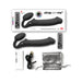 Strap - on - me Vibrating 3 Motor Strapless Strap - on Xl Black - SexToy.com