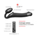 Strap - on - me Vibrating 3 Motor Strapless Strap - on Xl Black - SexToy.com