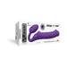 Strap - on - me Vibrating 3 Motors Strap On XL Purple - SexToy.com