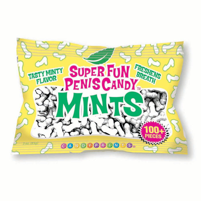 Super Fun Penis Candy Mints 3 Oz. Bag - SexToy.com