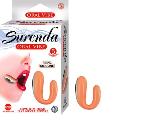 Surenda Oral Vibe 5X WP (Ivory) - SexToy.com