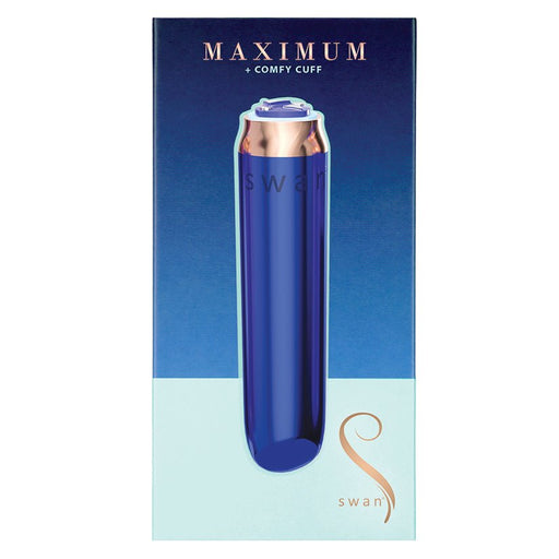 Swan Rechargeable Bullet Blue - SexToy.com