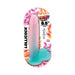 Sweet Sex 8.5 Lollicock Cotton Candy Dildo - Multi Color - SexToy.com