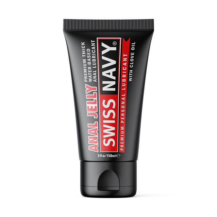 Swiss Navy Anal Jelly Premium Water Based Lubricant With Clove Oil 5 Oz. - SexToy.com