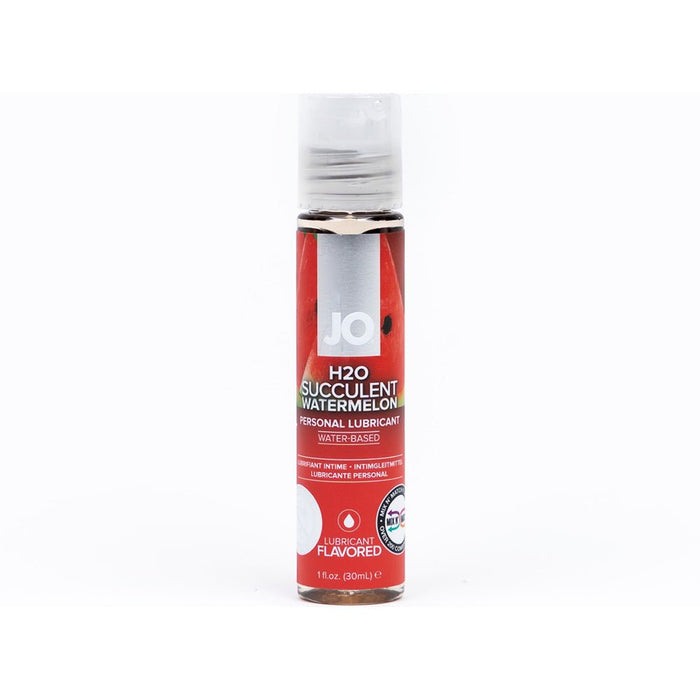 System JO H2O Flavored Lubricant Watermelon 1oz - SexToy.com