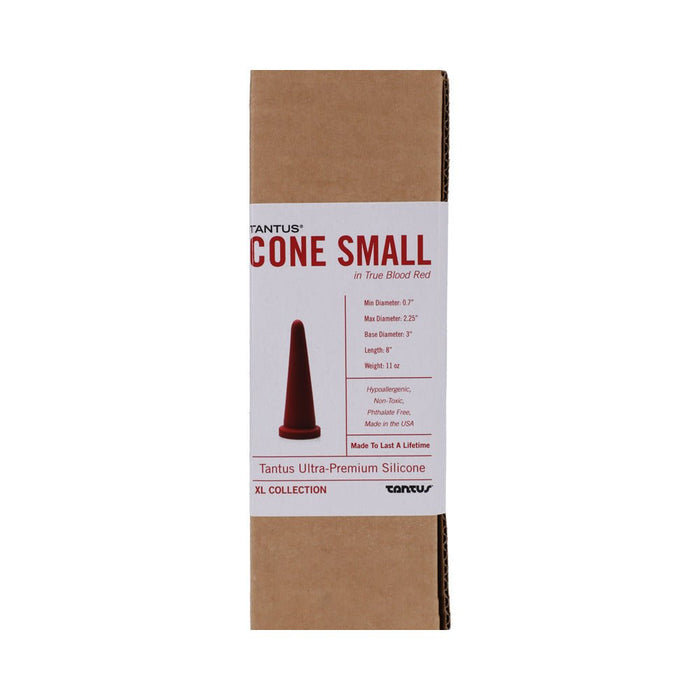 Tantus Cone Small - Crimson - SexToy.com