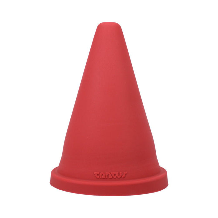 Tantus Cone Squat - True Blood Red - SexToy.com