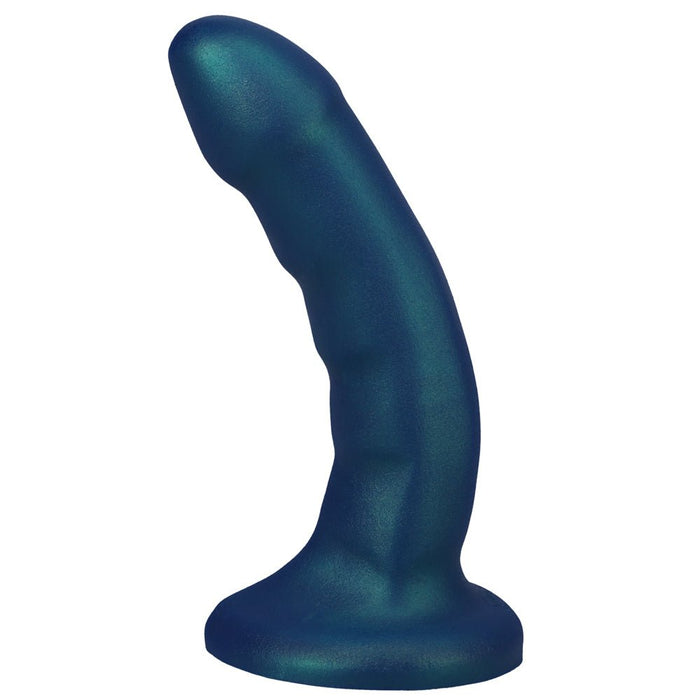 Tantus Curve 6.5 In. Dildo Soft Malachite - SexToy.com