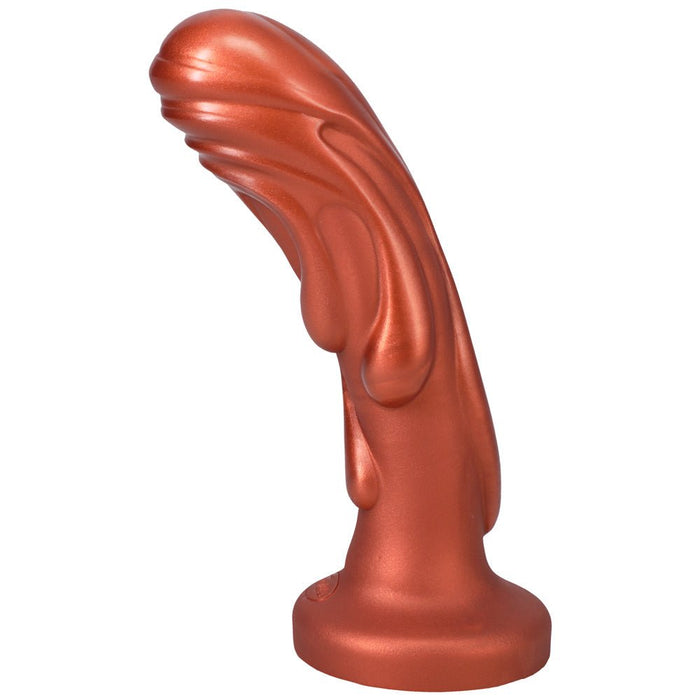 Tantus Magma 7 In. Fantasy Dildo Medium - firm Copper - SexToy.com