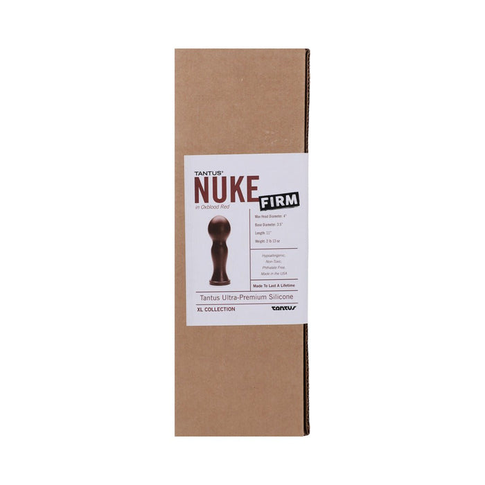 Tantus Nuke Firm - Oxblood - SexToy.com