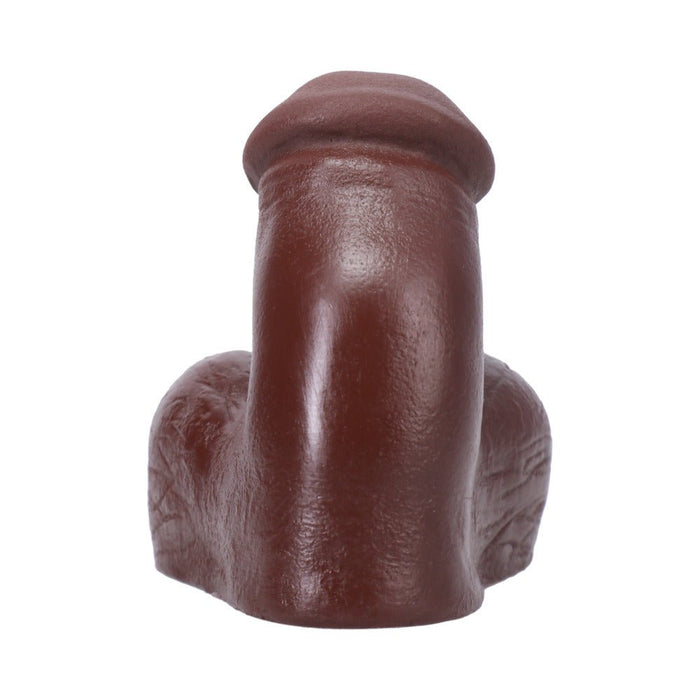 Tantus On The Go Silicone Packer Espresso (clamshell) - SexToy.com