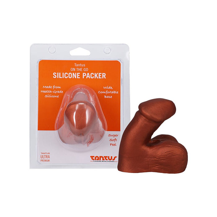 Tantus On The Go Silicone Packer Super Soft Copper - SexToy.com