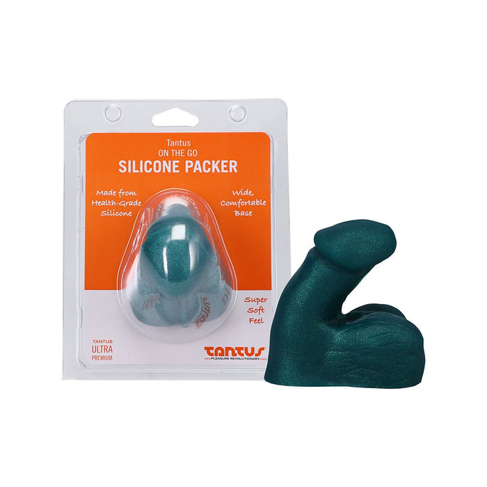 Tantus On The Go Silicone Packer Super Soft Emerald - SexToy.com