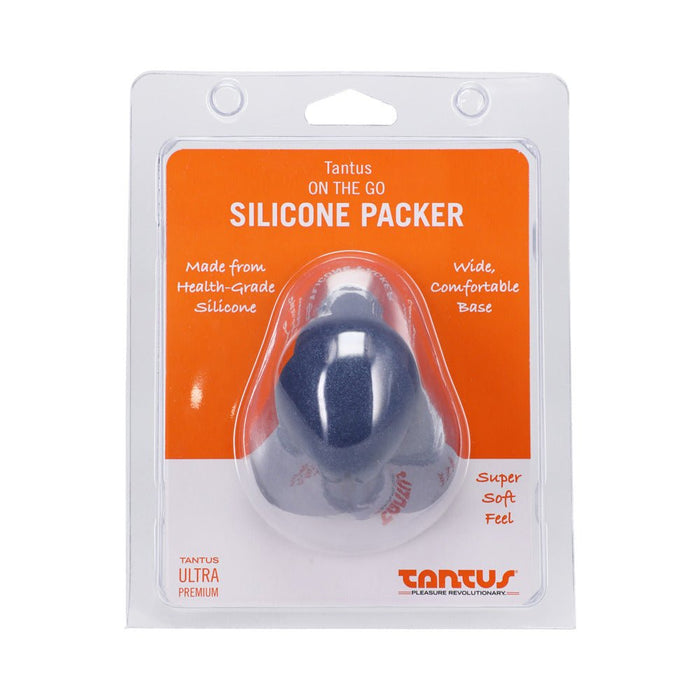 Tantus On The Go Silicone Packer Super Soft Sapphire - SexToy.com