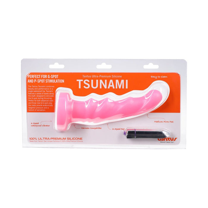 Tantus Tsunami - Punk Rock Pink - SexToy.com