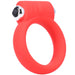 Tantus Vibrating C - Ring 2 - Red - SexToy.com