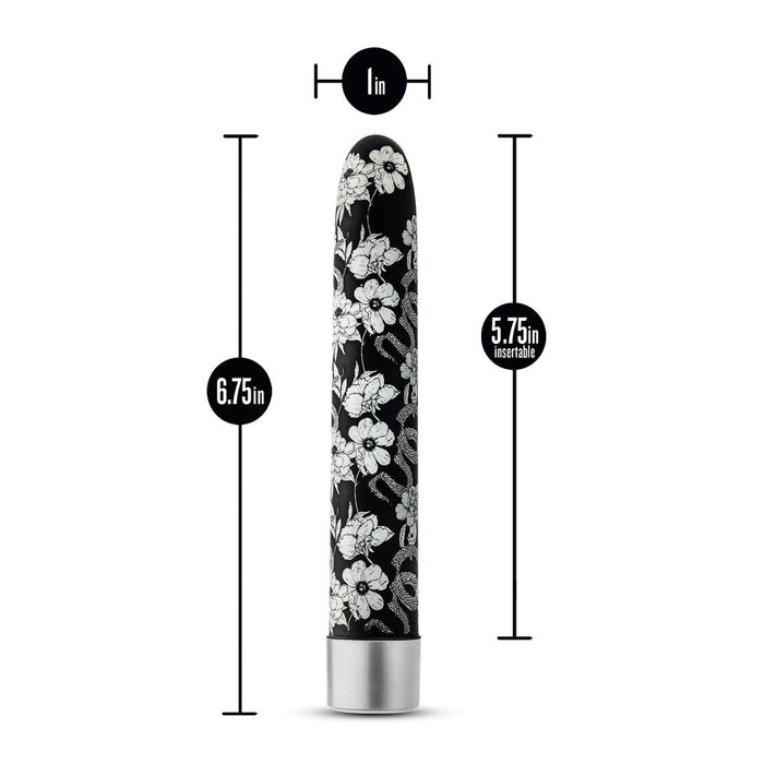 The Collection Eden Limited Edition Rechargeable 7 In. Vibrator Black - SexToy.com