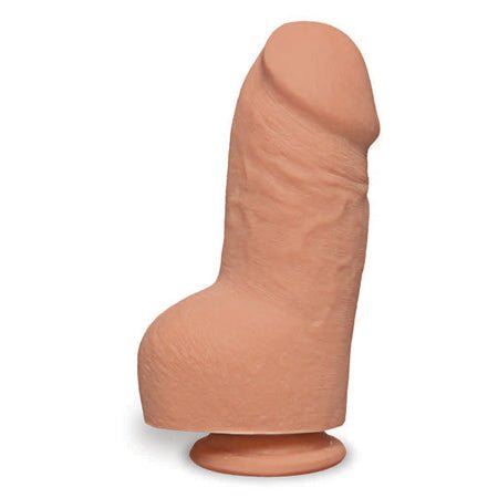 The D 8 Fat D w/Balls - Vanilla - SexToy.com