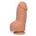 The D 8 Fat D w/Balls - Vanilla - SexToy.com