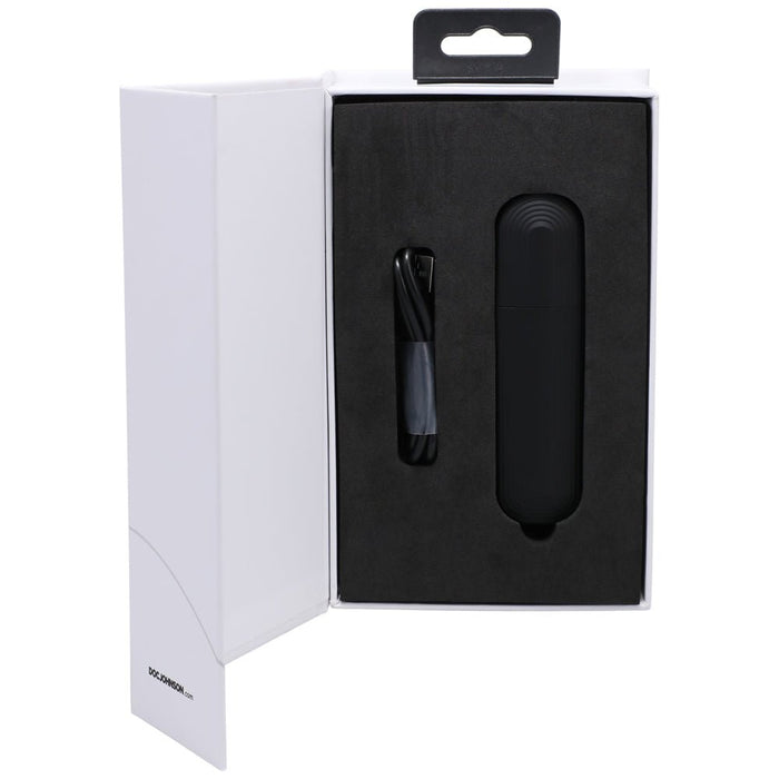 This Product Sucks Rechargeable Silicone Lipstick Sucking Clitoral Stimulator Black - SexToy.com