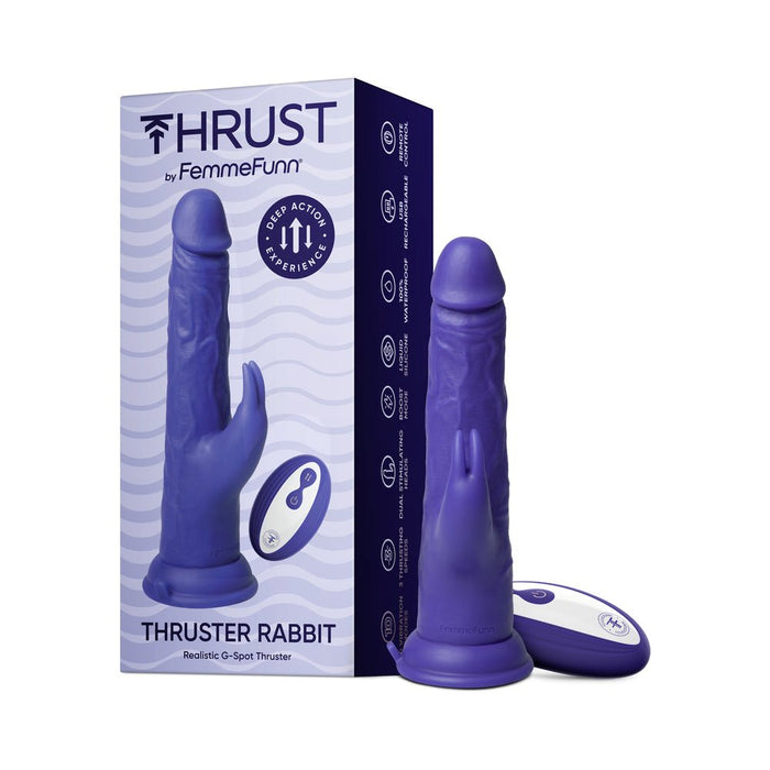 Thruster Rabbit Dark Purple - SexToy.com